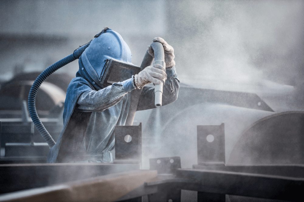 Industrial sandblasting service 4